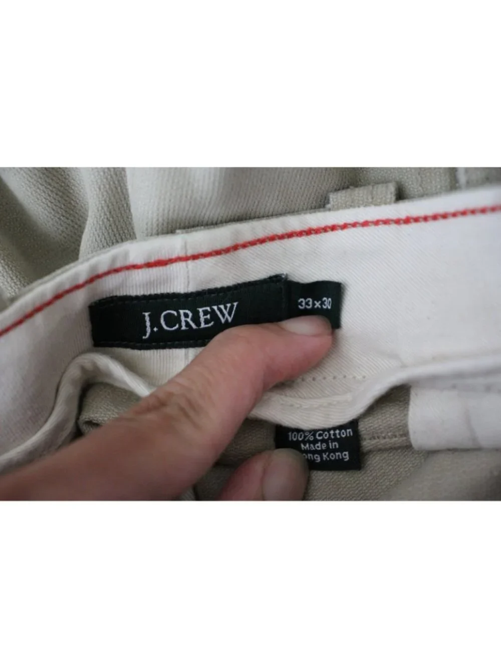 Vintage J.CREW Mens 34 x 30 Pleated Pants A1760